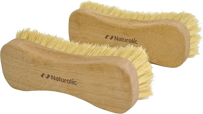 All-Natural Wooden Scrub Brush Set | Eco-Friendly Cleaning Brush Set