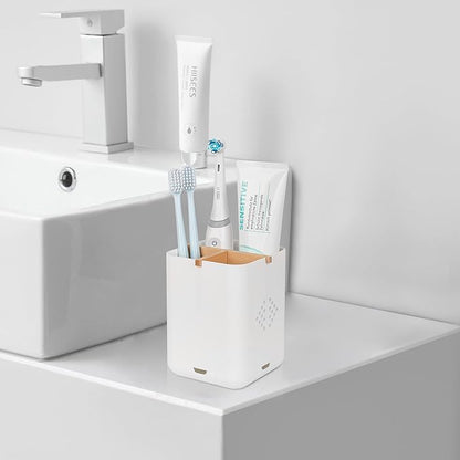 Toothbrush Holders for Bathroom Countertop, Detachable Electric Toothbrush