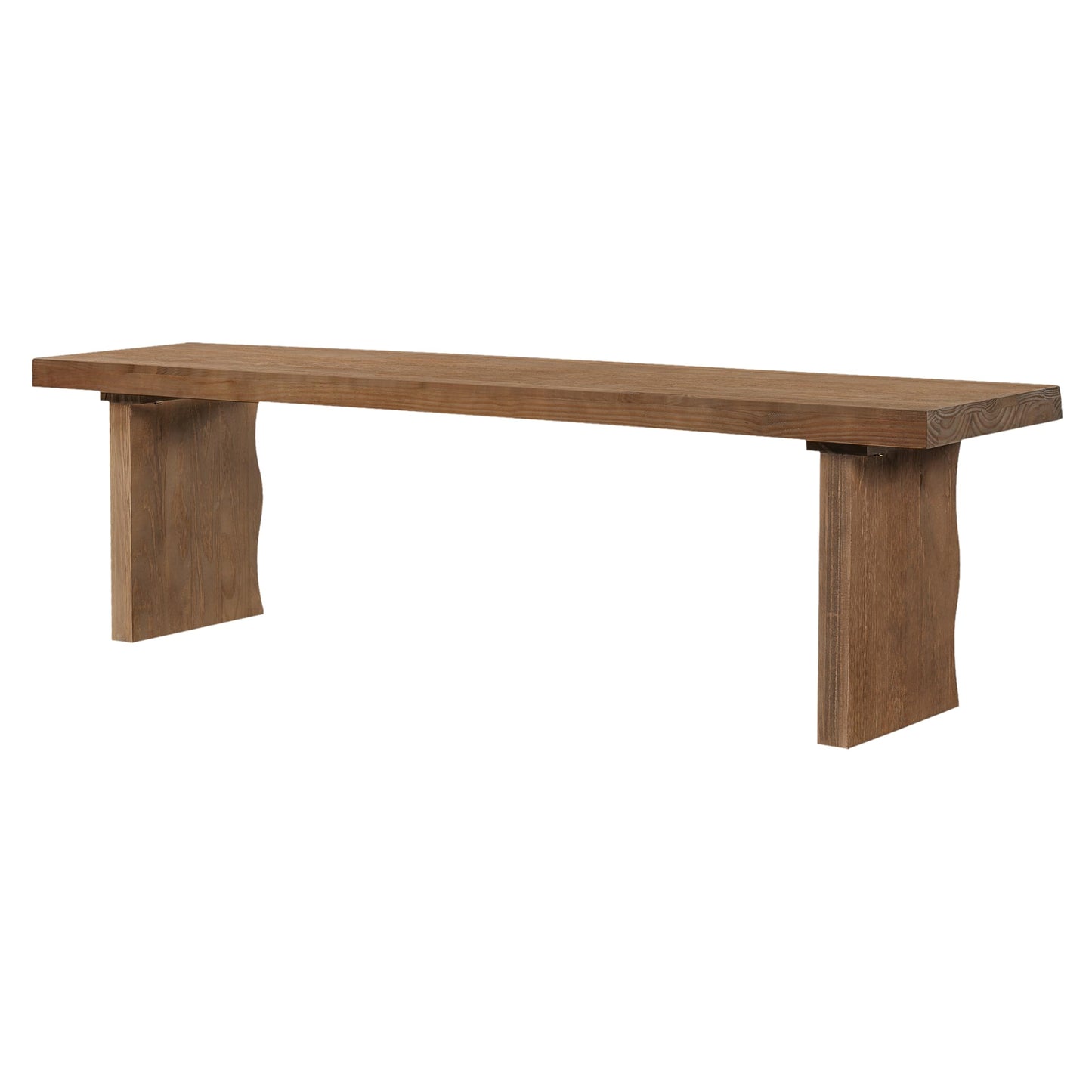 Christopher Knight Home Hartwell 63" Indoor Pine Dining Bench, Solid Wood Bench Seat for Dining Table, Rectangular Dining Seat, Spacious Seating, Long Footstool for Living Room Dining Room, Pine Wood