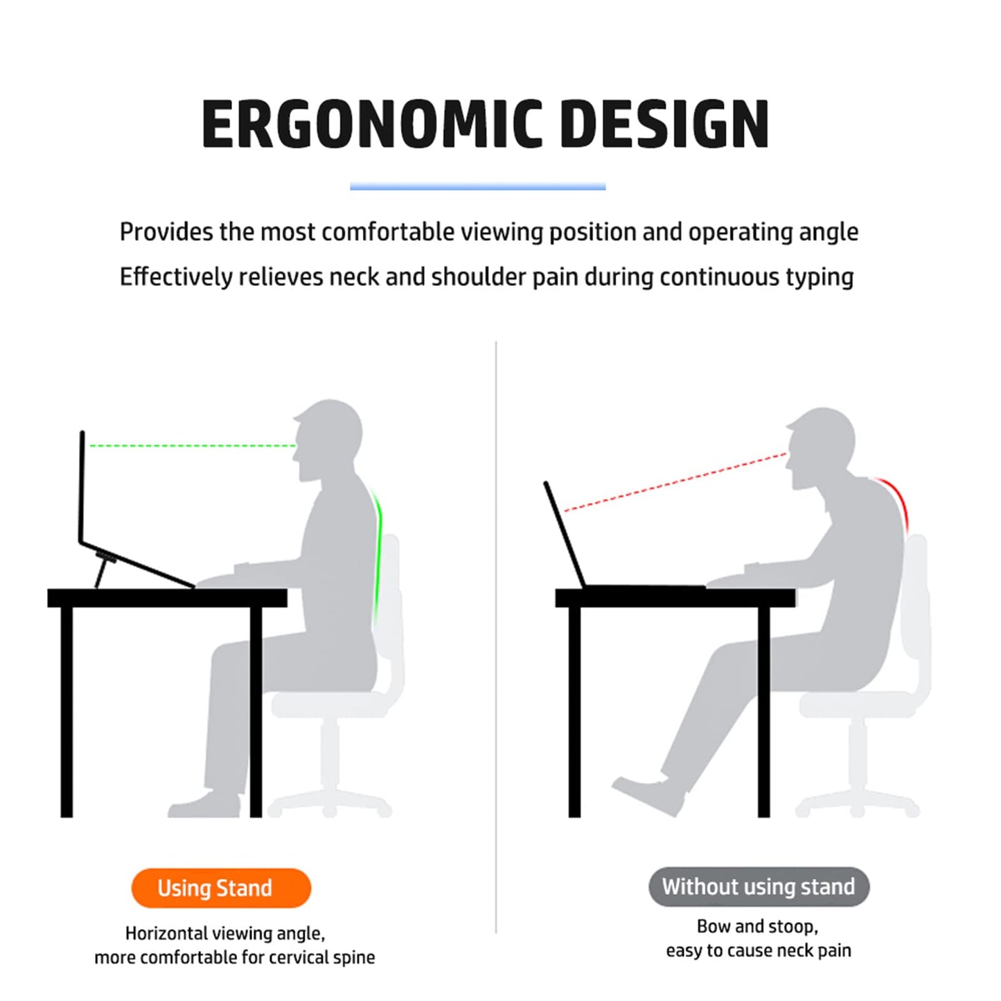 2PCS Zinc Alloy Mini Foldable Laptop Stand, Portable Computer Keyboard Riser with 2 Adjustable Angles, Self-Adhesive Invisible Notebook Stand and Keyboard Lift for Desk (Pink)