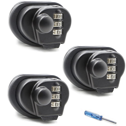 RioRand Trigger Lock 3 Digit Combination Gun Lock Gun Trigger Lock Accessories (3PCS)