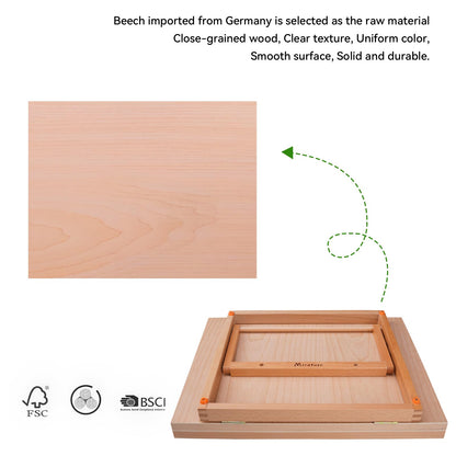 Tabletop Easel A3 Painting Easel with Smooth Surface, Adjustable Angle Art Easel for Artists, Children, Beginners & Student