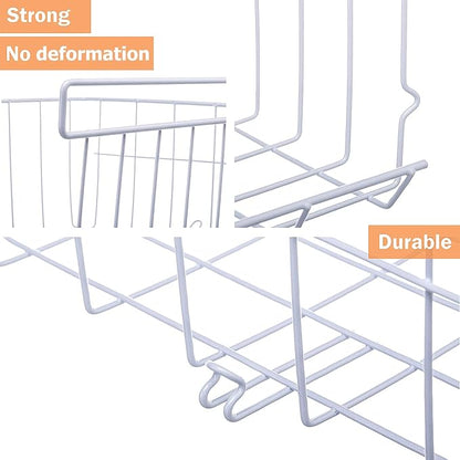 Lonians 2-Pack Under Shelf Hanging Storage Baskets