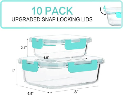 Glass Meal Prep Containers