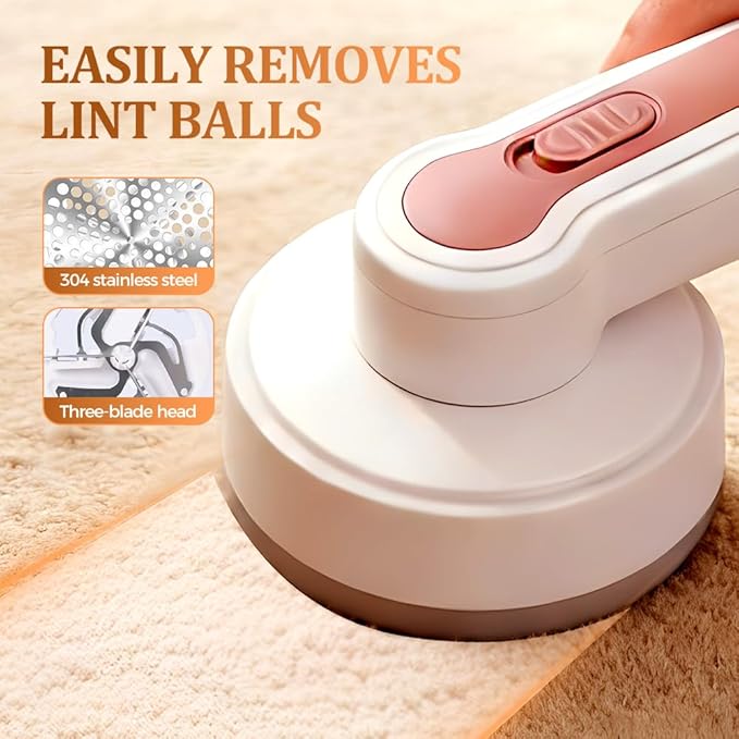 Electric Fabric Shaver and Lint Remover, 2026 New Rechargeable Lint Shaver