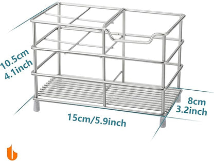 Urbanstrive 304 Stainless Steel Bathroom Toothbrush Holder Toothpaste Holder