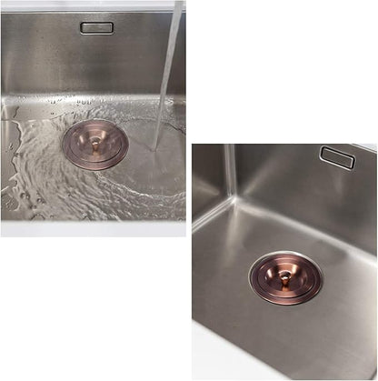 KONE 3/1-2 Inch Sink Drain Assembly Antique Copper Kitchen Sink Drain Kit