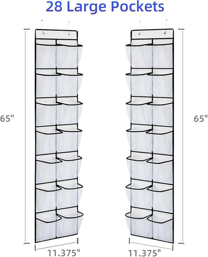 KEEPJOY Over the Door Shoe Organizer, Hanging Shoe Organizer