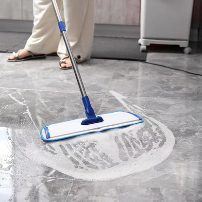 18" Professional Microfiber Mop Floor Cleaning mop, Flat Mop
