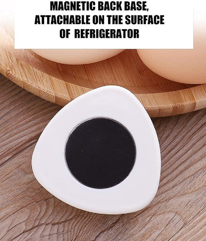 Egg Piercer for Raw Eggs - 2 Pack, with Magnetic Base and Safety Lock, Hard Boiled Egg Peeler, Egg Pricker to Get a Good Hard Boiled Egg, Easy Egg Peeler Kitchen Gadget