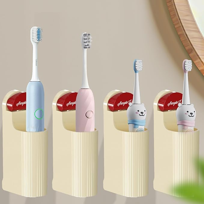 4 Pack Electric Toothbrush Holders