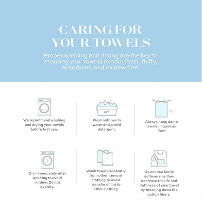White Classic Luxury Cotton Washcloths 13x13 Inch
