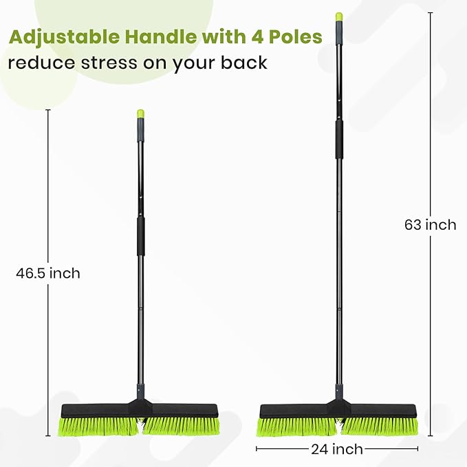 24-Inch Push Broom Outdoor
