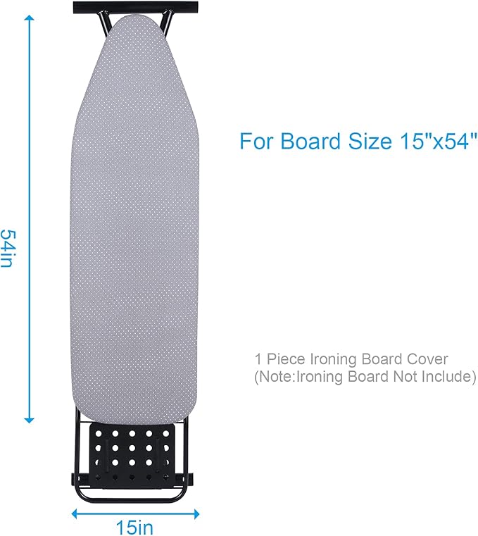 BNDX Ironing Board Cover Standard Size Reflective 4 Layers Thick Padding