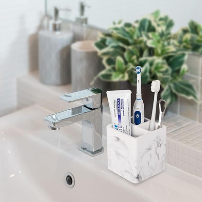Diatomite Toothbrush Holders for Bathrooms, Electric Toothbrush and Toothpaste