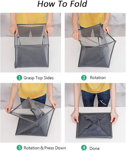 HONOMA Mesh Popup Laundry bags Hamper