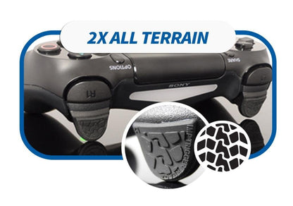 Snakebyte Trigger Treadz - Original 4-Pack for (PS4) - Anti Slip Trigger Rubbers - PlayStation 4