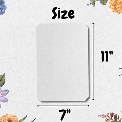 ECOHOME Flower Press Kit Replacement Cardboard Sheets - Ideal for Paper Crafting with Dried Flowers, Extends Lifeline, & Versatile Use in Botanical Art, 11.5x8.2 Size