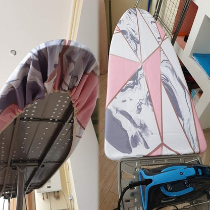 Ironing Board Cover and Pad Extra Thick Padding 19 X 50 Inch Fits Large and