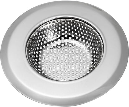 Kingrol 6-Piece Kitchen Sink Strainer Set, 4.5" Stainless Steel Sink Food