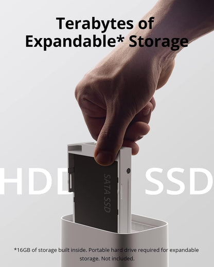 eufy Security HomeBase S380 (HomeBase 3),eufy Edge Security Center, Local Expandable Storage up to 16TB, Product Compatibility, Advanced Encryption,2.4 GHz Wi-Fi, No Monthly Fee
