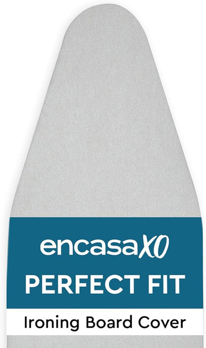 Encasa XO Ironing Board Cover and Pad 54"x18" - 4mm Felt & 2mm Foam Metallized