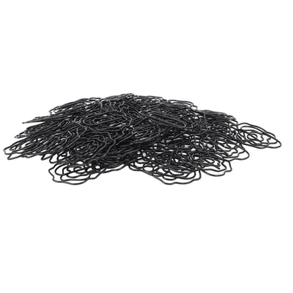 Paperclips Set, Metal Decorative Exquisite 50pcs Flower Paper Clips Cute for Office for Scrapbooking (Black)