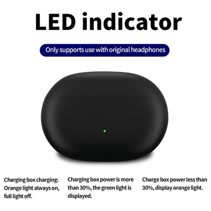 Alimingyan Charging Case Replacement Compatible for Beats Solo Buds, USB-C Charging Port case 660mAh Built-in Battery with Lanyard Hole(Not Include Earphone)