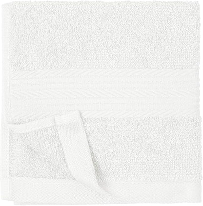 Amazon Basics Cotton Washcloths