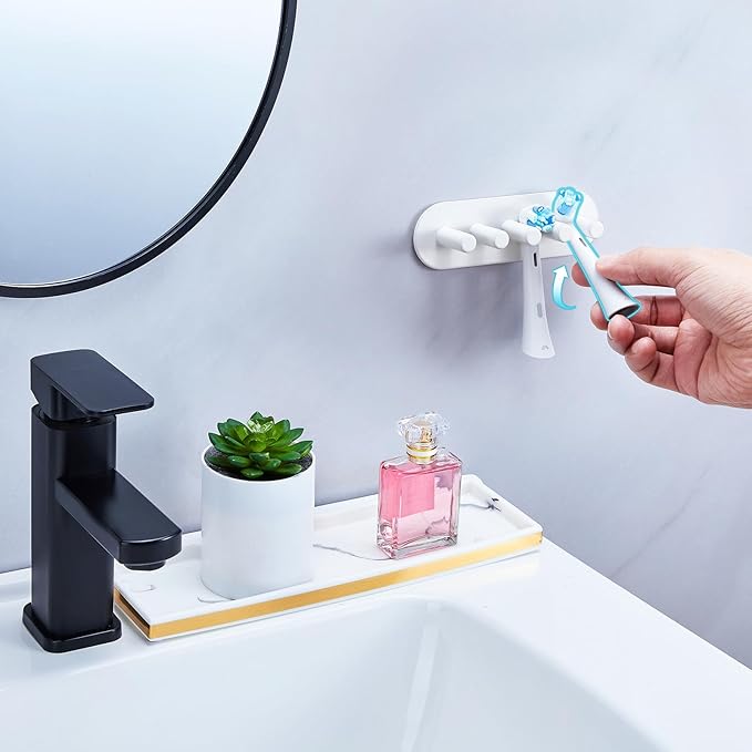 Electric Toothbrush Head Holder, Toothbrush Holders Wall Mounted, Adhesive