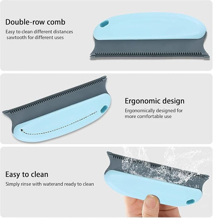 5 Pack Pet Hair Remover, Portable Dog Cat Hair Remover, Lint Remover, Reusable