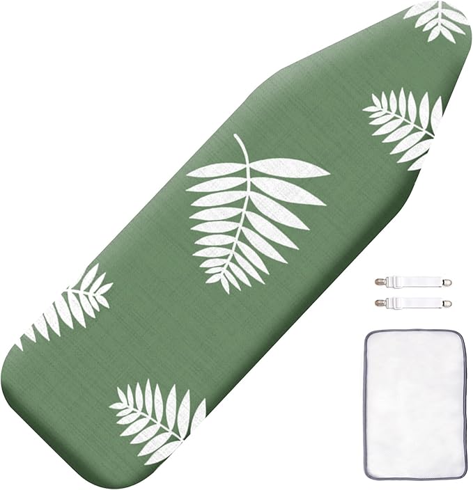 SheeChung Ironing Board Cover and Pad 15" x 49", Iron Board Cover