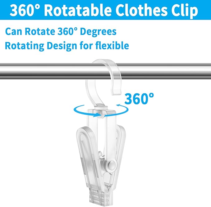 VinBee 20 PCS Laundry Hooks