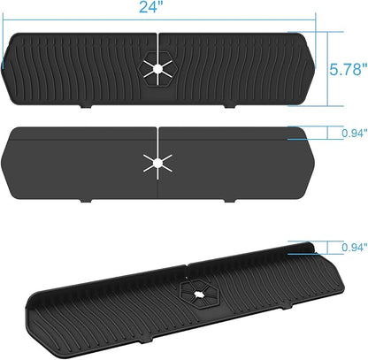 Faucet Guard - 90 Foldable Draining Mat