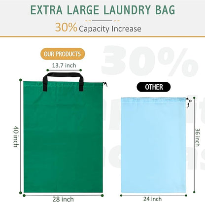 Extra Large Laundry Bag With Handles, Heavy Duty, Travel Laundry Bag