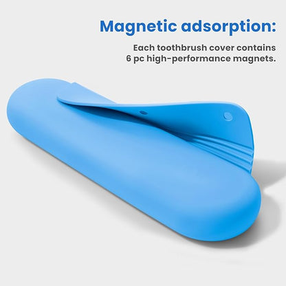 Silicone Electric Toothbrush Travel Case, Manual Toothbrush Travel Cover