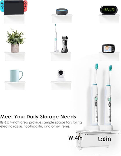 Acrylic Electric Toothbrush Holder