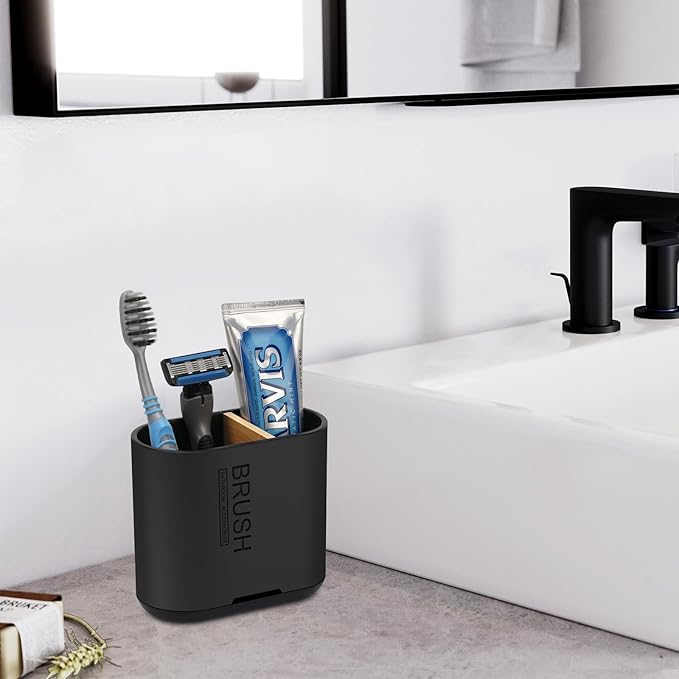 Toothbrush and Toothpaste Holder