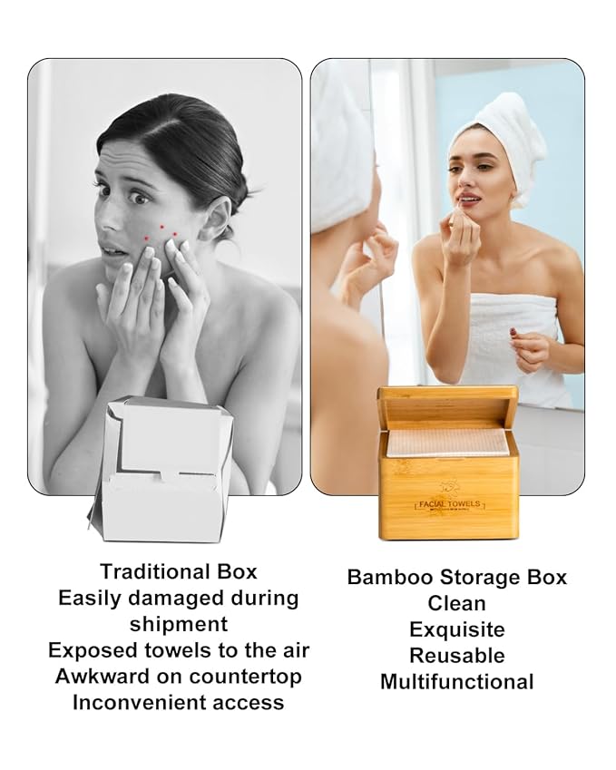 Clean Facial Towels, 1 Box