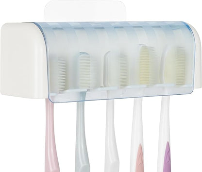 5 Slots Wall Mount Toothbrush Holder