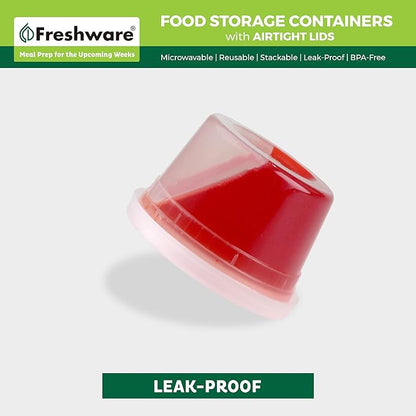 Freshware 16 oz Food Storage Containers
