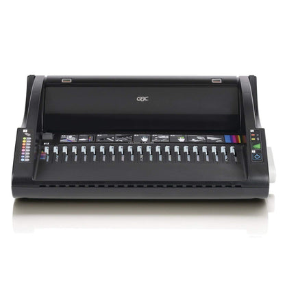 GBC Binding Machine, Electric, Binds 330 Sheets, Punches 15 Sheets, CombBind C110E (7704250), Gray (7704250A)