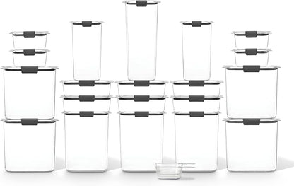 Rubbermaid Brilliance BPA-Free Airtight Food Storage Containers