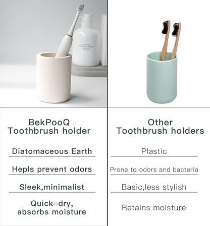 Nature Diatomite Toothbrush Holders
