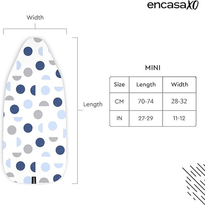 Encasa XO Ironing Board Cover and Pad 28"x12"