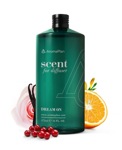 AromaPlan Hotel Scents Santal 5 Fl Oz (148ml), Home Luxury Aroma & Hotel Fragrance Diffuser Oil- Hotel Diffuser Oil for Aromatherapy- USA Made, Bigger Bottle, Bolder Aroma & Longer Lasting