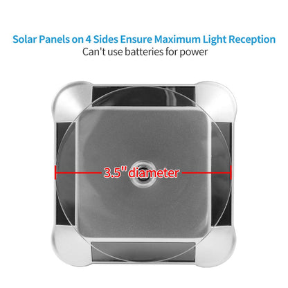 3D Printer UV Resin Curing Light with Solar Turntable 360°Rotating Stand for SLA DLP LCD 3D Printer Solidify Photosensitive Resin 405nm UV Resin Affect, DIY Curing Enclosure