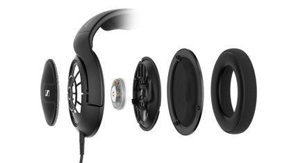 Sennheiser HD 560 S Over-The-Ear Audiophile Headphones - Neutral Frequency Response, E.A.R. Technology for Wide Sound Field, Open-Back Earcups, Detachable Cable, (Black) (HD 560S) HD 560S (Renewed)