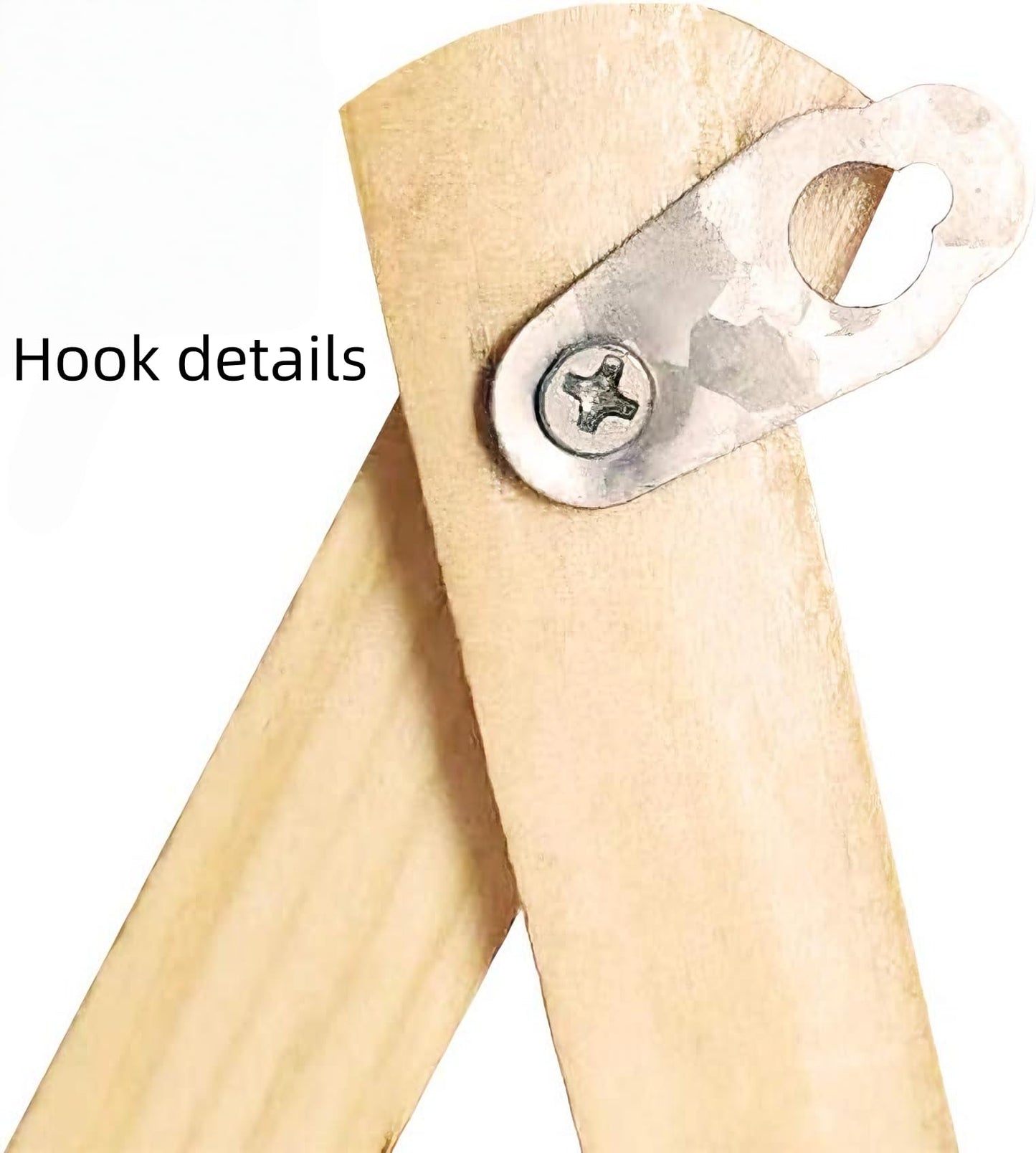 aevumygj Wooden Expandable Wall Hook Rack, Accordion Coat Hanger with 10 Hooks - Adjustable Width, No-Drill Adhesive or Drill Mount for Entryway, Hats, Keys, Bags (Natural Wood) (2)