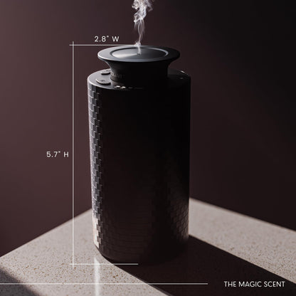 The Magic Scent Diffuser, Scent Air Machine for Home & Hotels, HVAC or Portable Nebulizing Diffuser - Large Room Waterless Aroma Machine - Aroma Oil Included